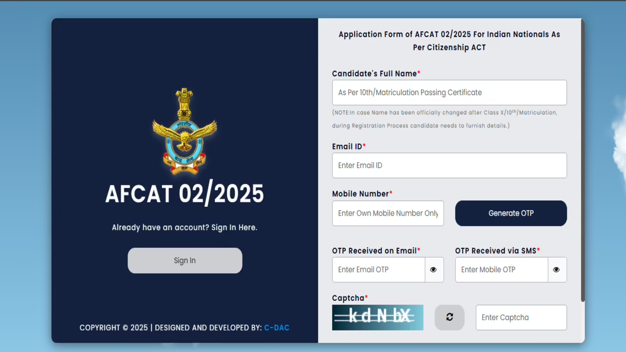AFCAT 02/2025: Your Complete Guide to Joining the Indian Air Force as an Officer